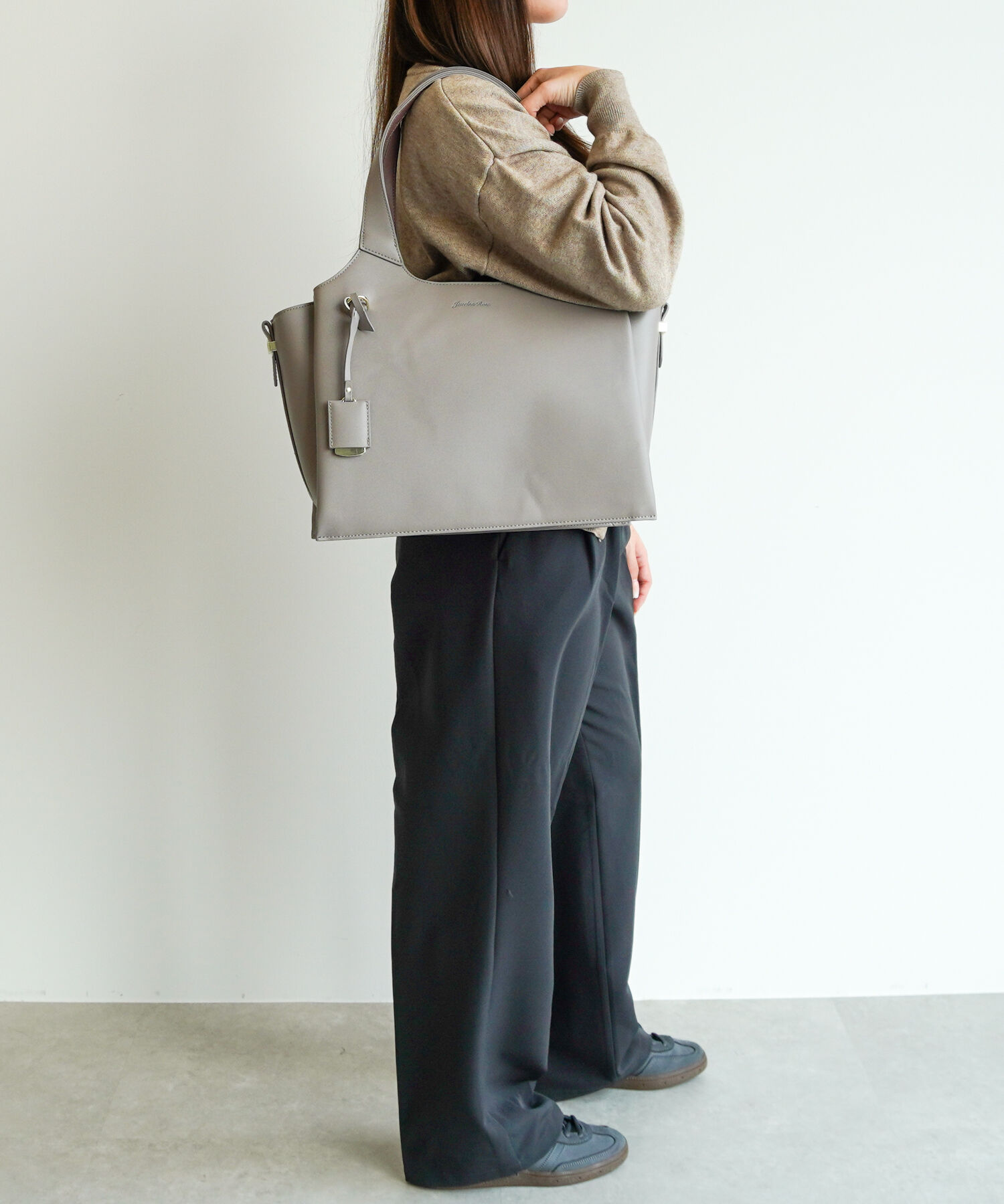 「ハンドバッグ ショルダーベルト付き Jewelna Rose アテナ ハンドバッグ A4サイズ 16322」|トートバッグ|
