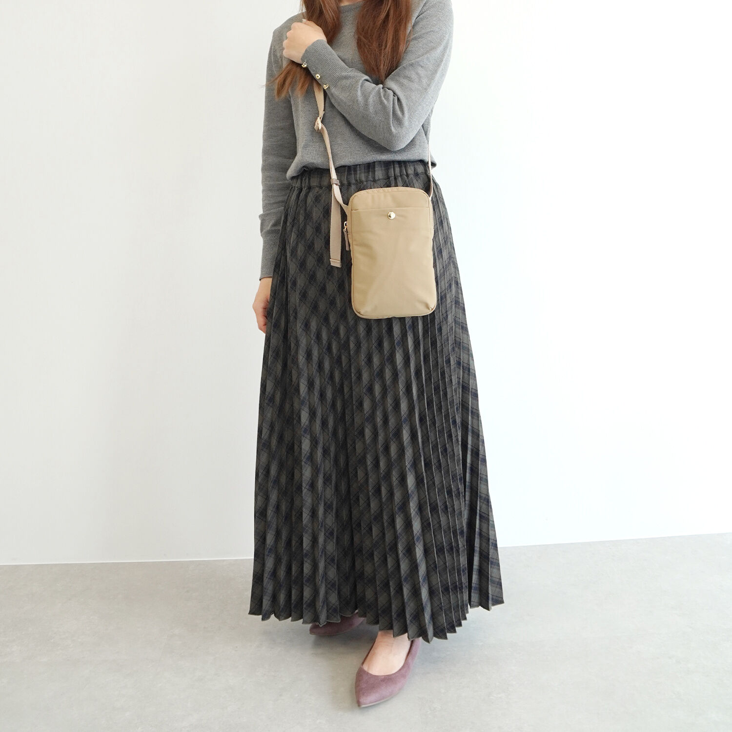 MACKINTOSH PHILOSOPHY「MACKINTOSH PHILOSOPHY/マッキントッシュフィロソフィー  ショルダーバッグ 1L フロントポケット  19131」|ショルダー・メッセンジャー|