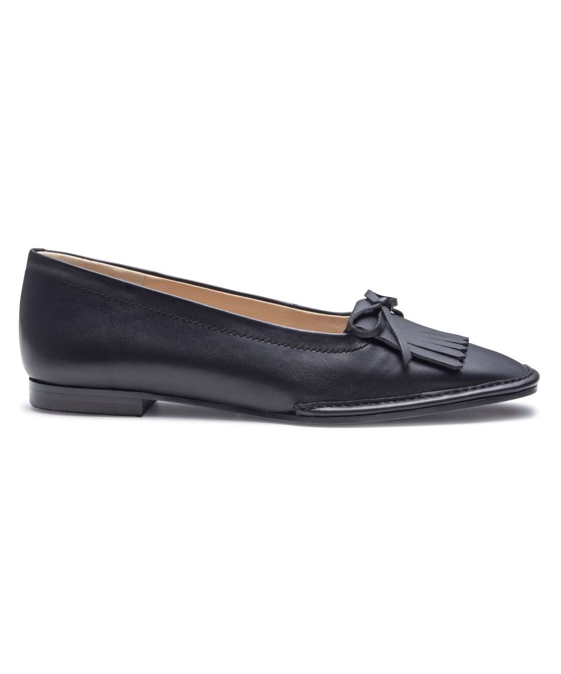 REGAL SHOES「REGAL キルトフラットシューズ【ヒール13mm】　商品コード：F85RAH」|パンプス|ブラック