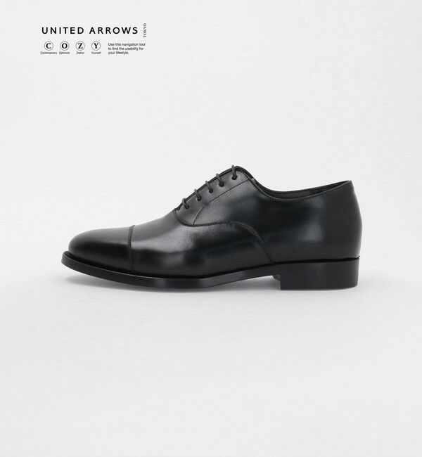 UNITED ARROWS「ストレートチップ シューズ UA COZY」|ビジネス・ドレスシューズ|BLACK