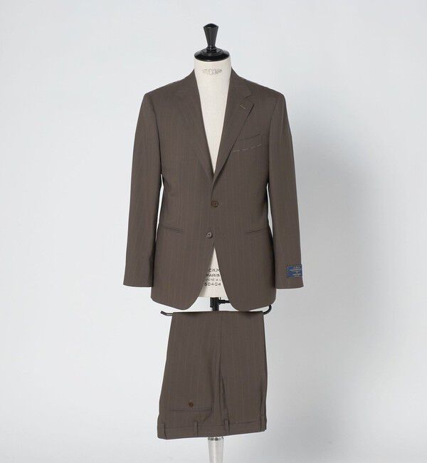 UNITED ARROWS「Vitale Barberis Canonico シャドーストライプ シングル 3ボタン スーツ MC―MODEL 撥水」|スーツ|
