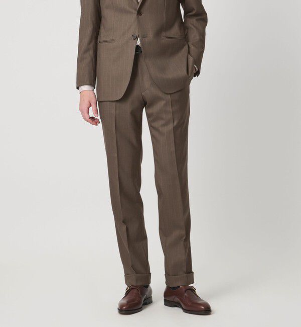 UNITED ARROWS「Vitale Barberis Canonico シャドーストライプ シングル 3ボタン スーツ MC―MODEL 撥水」|スーツ|