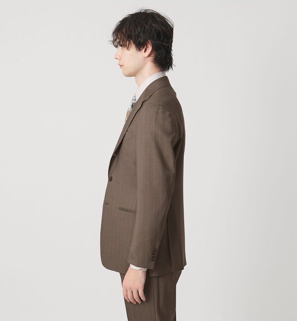 UNITED ARROWS「Vitale Barberis Canonico シャドーストライプ シングル 3ボタン スーツ MC―MODEL 撥水」|スーツ|
