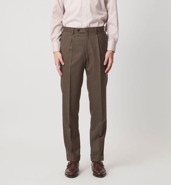 UNITED ARROWS「Vitale Barberis Canonico シャドーストライプ シングル 3ボタン スーツ MC―MODEL 撥水」|スーツ|
