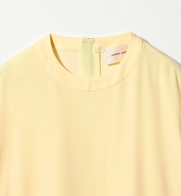 AEWEN MATOPH「＜AEWEN MATOPH＞ショルダーパッド Tブラウス ‐ ウォッシャブル ‐」|シャツ・ブラウス|