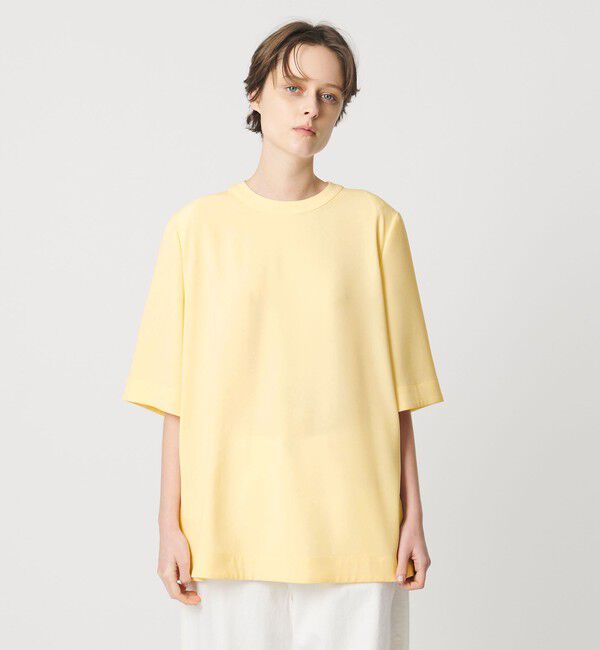 AEWEN MATOPH「＜AEWEN MATOPH＞ショルダーパッド Tブラウス ‐ ウォッシャブル ‐」|シャツ・ブラウス|