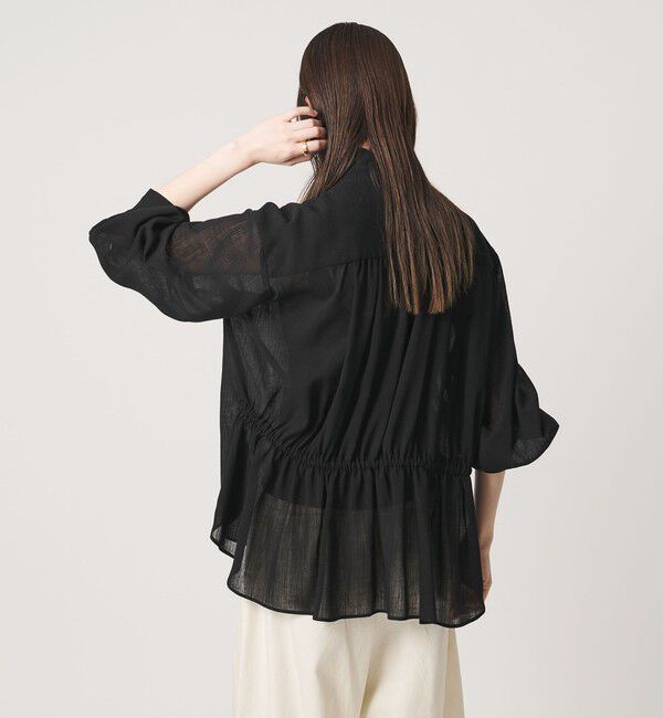 UNITED ARROWS「スラブ シアー シャツ ‐ウォッシャブル‐」|シャツ・ブラウス|