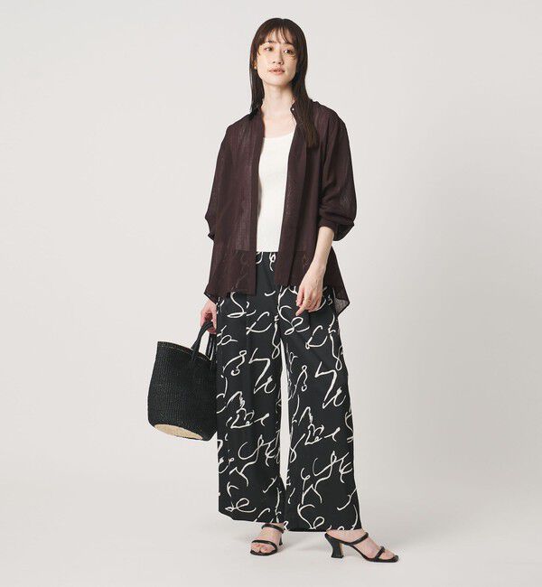 UNITED ARROWS「スラブ シアー シャツ ‐ウォッシャブル‐」|シャツ・ブラウス|