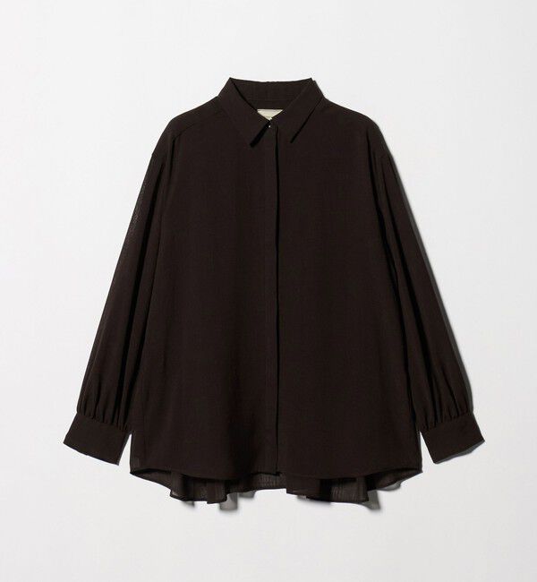 UNITED ARROWS「スラブ シアー シャツ ‐ウォッシャブル‐」|シャツ・ブラウス|