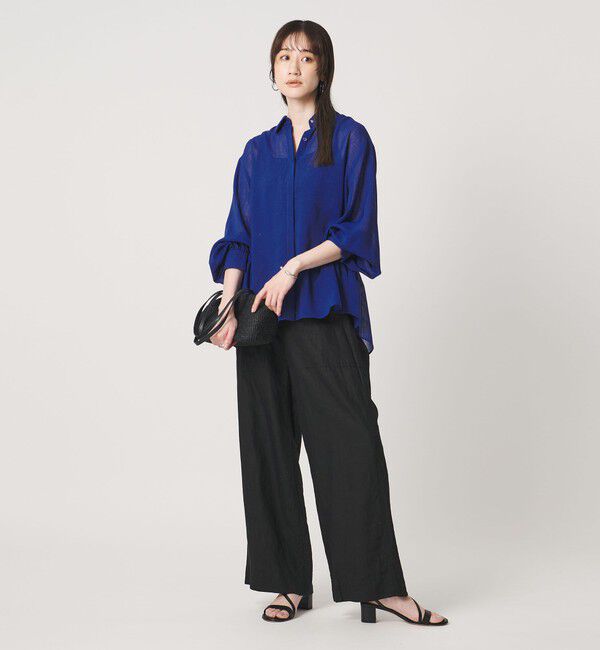 UNITED ARROWS「スラブ シアー シャツ ‐ウォッシャブル‐」|シャツ・ブラウス|