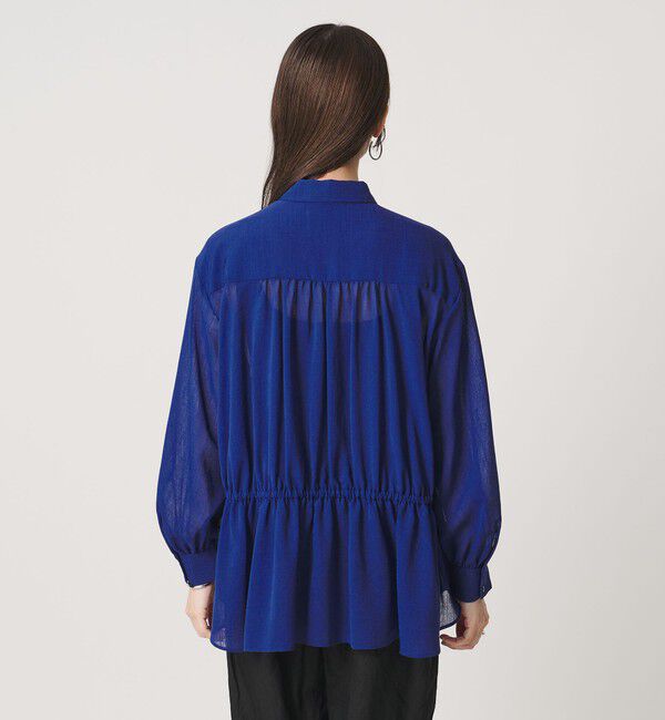 UNITED ARROWS「スラブ シアー シャツ ‐ウォッシャブル‐」|シャツ・ブラウス|
