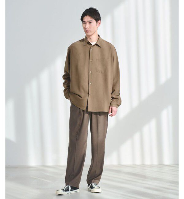 UNITED ARROWS green label relaxing「CARREMAN オルマイ ワイド パンツ W3 -ストレッチ-」|その他|
