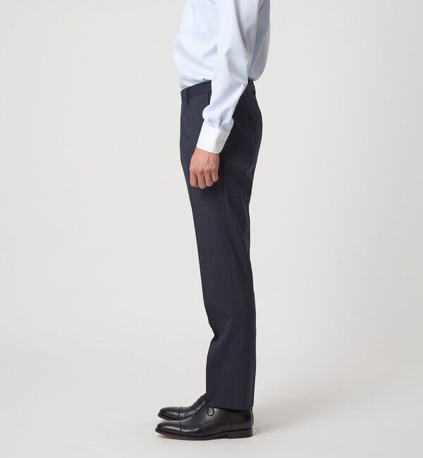 UNITED ARROWS green label relaxing「MODERATION SUIT 2B HC/BW- モデレーション スーツ ジャケット ＆ パンツ 上下セット 裾仕上げ済 -ストレッ」|スーツ|