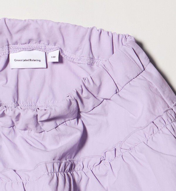 UNITED ARROWS green label relaxing「【スタメンシリーズ】タッサーフリルキュロット / キッズ  100cm-160cm」|その他|