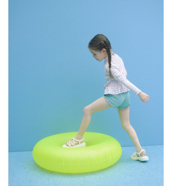 UNITED ARROWS green label relaxing「パテッド サンダル  / キッズ  17cm-23cm」|スニーカー|