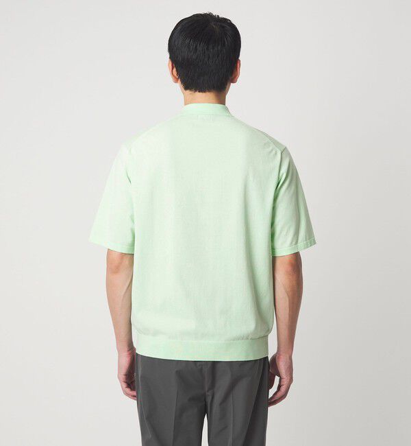 UNITED ARROWS green label relaxing「A+ プレーン 18G 半袖ニット ポロシャツ -ウォッシャブル-」|ポロシャツ|