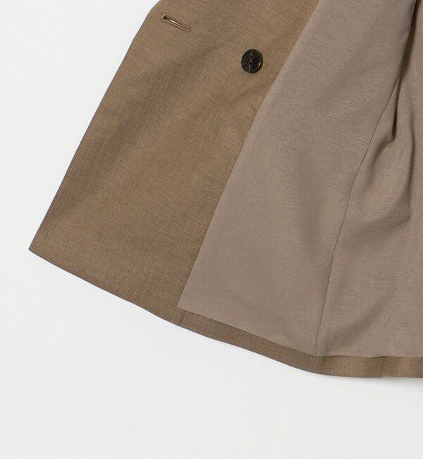 UNITED ARROWS green label relaxing「［size SHORTあり］トリアセ ライト ダブルジャケット  UVカット 通気性」|テーラードジャケット|