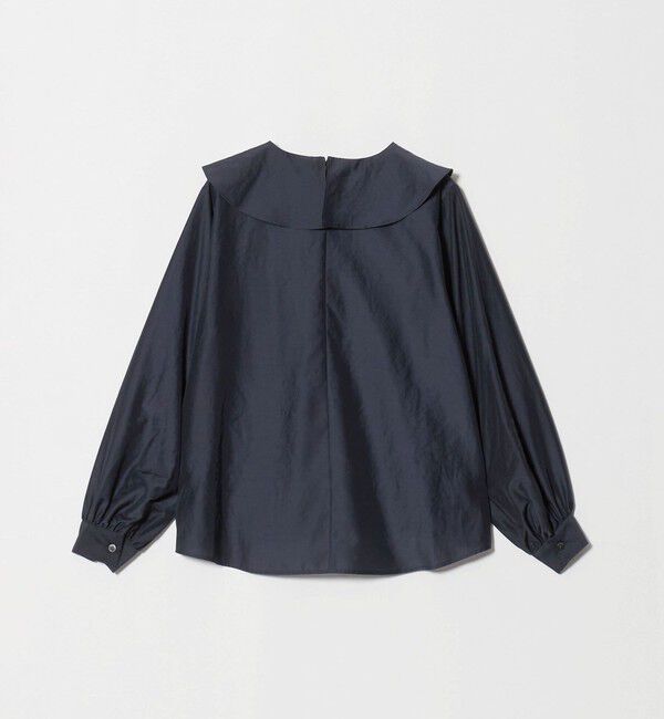 UNITED ARROWS green label relaxing「ラッフル ロングスリーブ ブラウス」|シャツ・ブラウス|