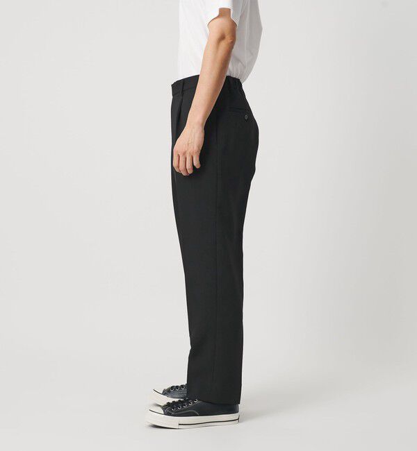 BEAUTY&YOUTH UNITED ARROWS「ソフト ダブルクロス イージー スラックス NO.5」|チノ|