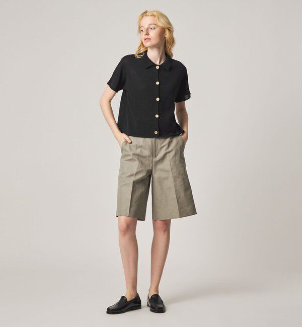 STEVEN ALAN「＜Steven Alan＞コットン ショートスリーブ カーディガン」|カーディガン|