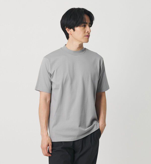 BEAUTY&YOUTH UNITED ARROWS「クリアコットン ジャケット 半袖Tシャツ 抗菌 防臭機能付き」|Tシャツ・カットソー|