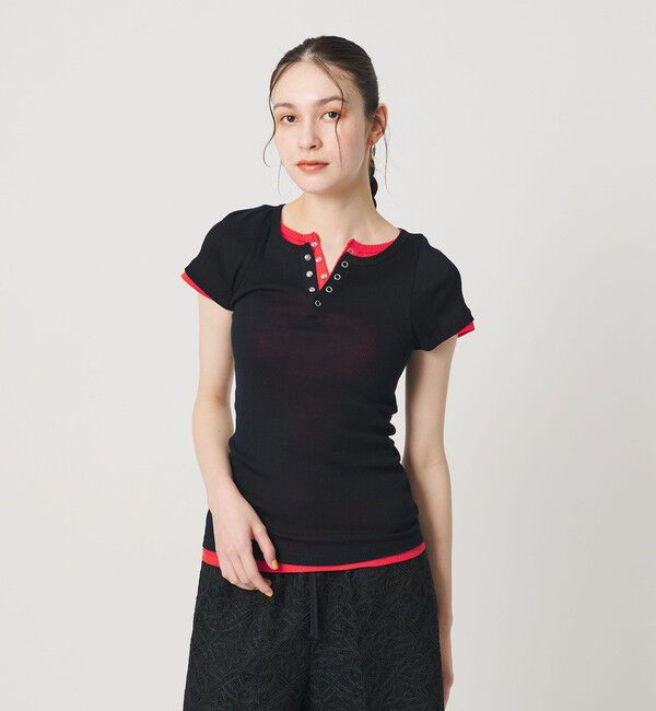 BEAUTY&YOUTH UNITED ARROWS「【別注】＜PALM＞ヘンリーネック トップス 」|Tシャツ・カットソー|