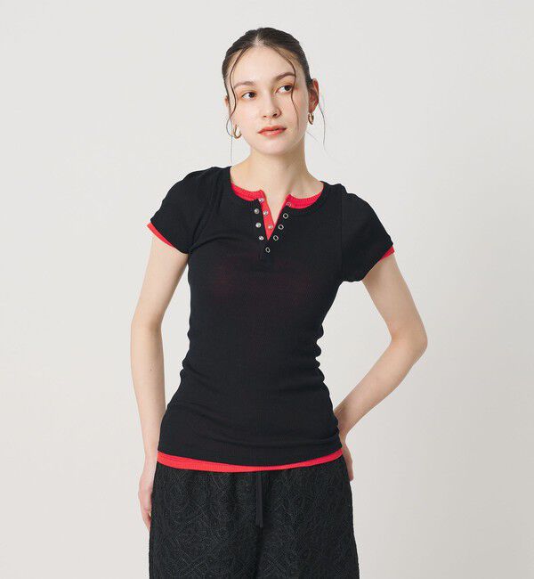 BEAUTY&YOUTH UNITED ARROWS「【別注】＜PALM＞ヘンリーネック トップス 」|Tシャツ・カットソー|