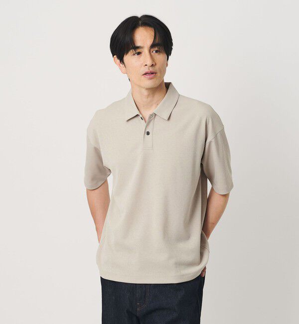 BEAUTY&YOUTH UNITED ARROWS「ドライ スムース ジャージー ポロシャツ 吸水速乾」|Tシャツ・カットソー|