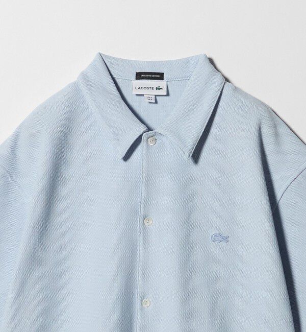 BEAUTY&YOUTH UNITED ARROWS「＜LACOSTE for BEAUTY&YOUTH＞ワントーン ショートスリーブ シャツ」|シャツ・ブラウス|