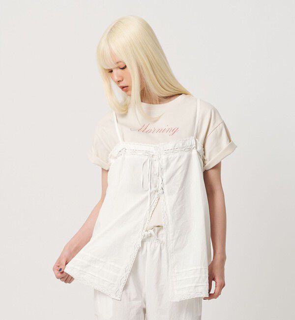 BEAUTY&YOUTH UNITED ARROWS「＜par&escala＞MARGARITA キャミソール」|キャミソール|WHITE