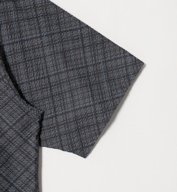 BEAUTY&YOUTH UNITED ARROWS「ロンシャン シアサッカー キャンプカラー シャツ GRANDE型」|シャツ・ブラウス|