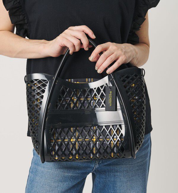 BEAUTY&YOUTH UNITED ARROWS「PVC ダイヤモンドカット トートバッグ」|トートバッグ|