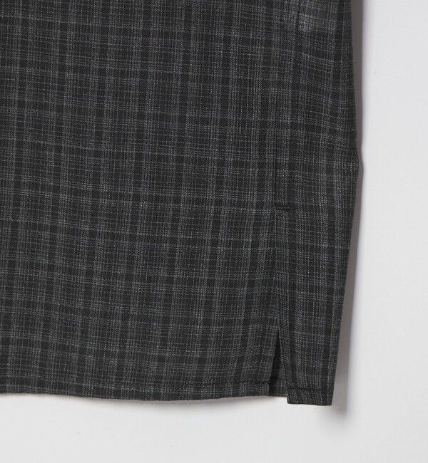 STEVEN ALAN「＜Steven Alan＞ ウール チェック オープンカラー オーバー シャツ」|シャツ・ブラウス|