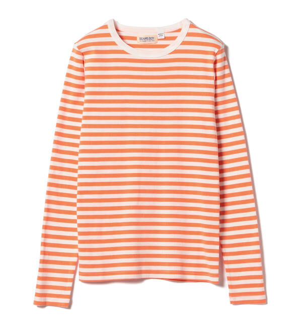 BEAMSBOY「フライス 1cm ボーダー Tシャツ」|Tシャツ・カットソー|