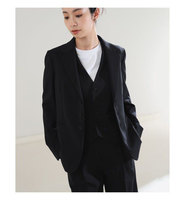 Demi-Luxe BEAMS 「AK+1 / スーパーブラック ジャケット」|テーラードジャケット|
