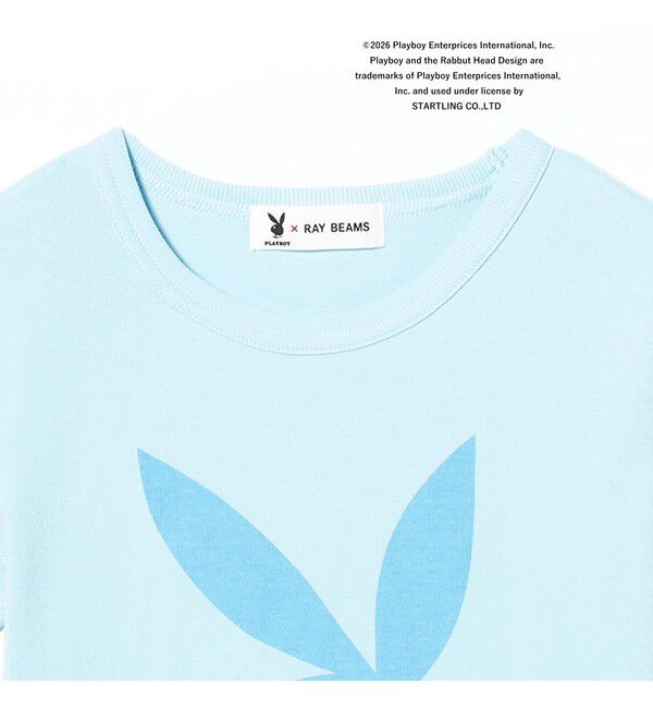 Ray BEAMS 「【別注】PLAY BOY / コンパクト Tシャツ」|Tシャツ・カットソー|