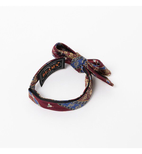 BEAMS PLUS「Silk Bow Tie Calico Stripe」|ネクタイ・蝶ネクタイ|