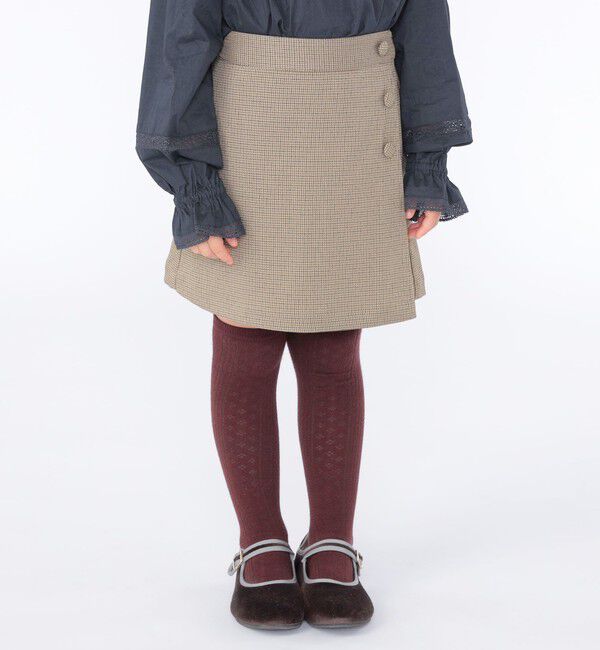 SHIPS KIDS「SHIPS KIDS:オープンワーク ハイ ソックス」|ソックス|
