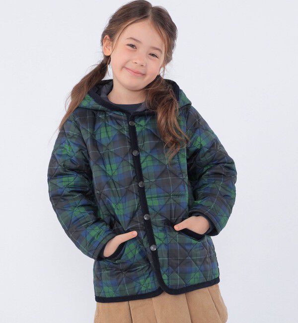 SHIPS KIDS「【SHIPS KIDS別注】LAVENHAM:120～140cm/キルティング ジャケット」|その他|