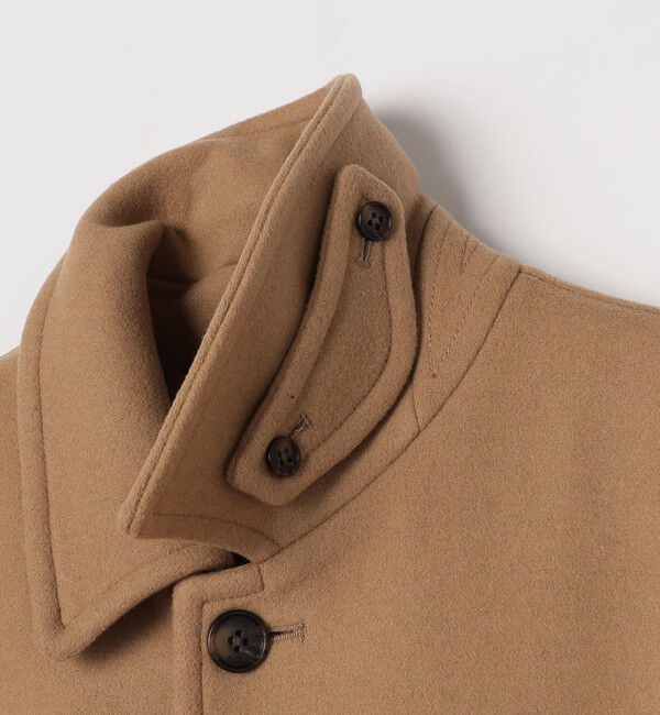 SHIPS any「SHIPS any: PURE WOOL MELTON ステンカラー コート 25AW◇」|ステンカラーコート|
