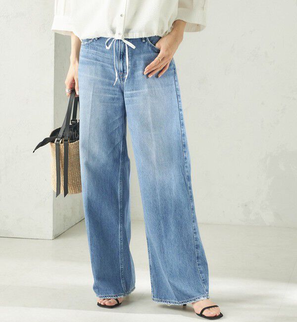 SHIPS for women「upper hights:THE SISTER MID-R」|デニム|ブルー