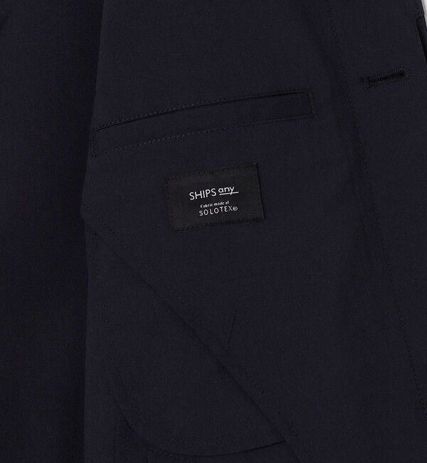 SHIPS any「SHIPS any:〈撥水加工〉タスラン SOLOTEX(R) ステンカラー コート 26AW◆」|ステンカラーコート|