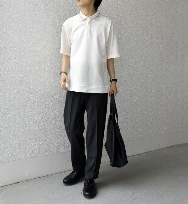 SHIPS any「SHIPS any:〈吸水速乾〉Rapidry クリース アンクル テーパード イージーパンツ26SS◇」|スラックス|