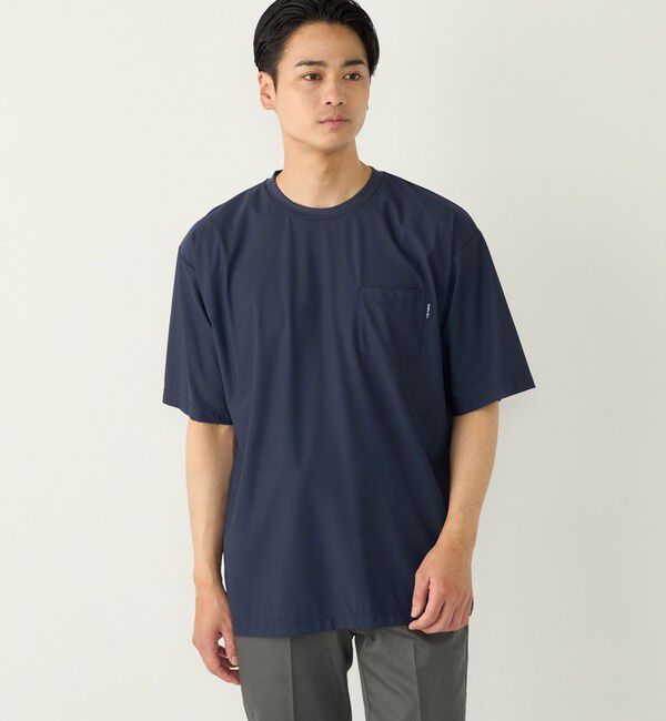 SHIPS Colors 「【WEB限定】SHIPS Colors:〈接触冷感〉カノコ Tシャツ ＆ ショーツ セット◇」|Tシャツ・カットソー|