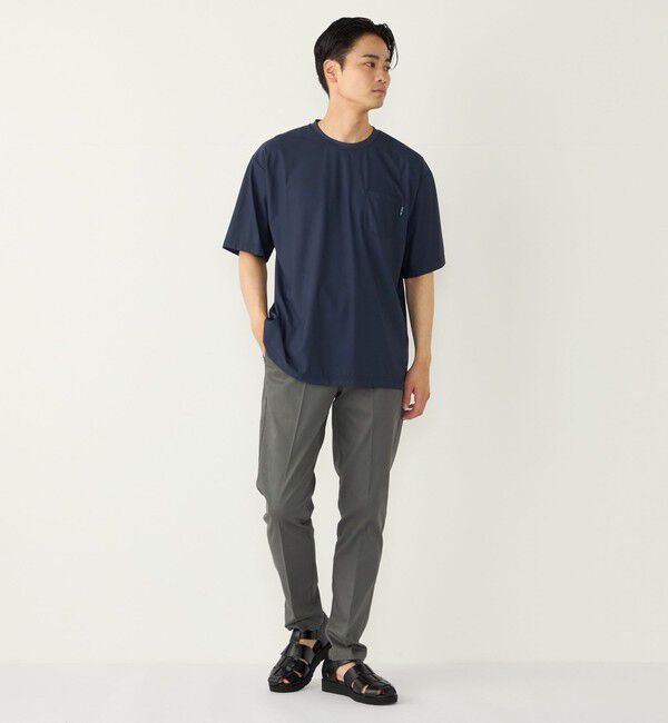 SHIPS Colors 「【WEB限定】SHIPS Colors:〈接触冷感〉カノコ Tシャツ ＆ ショーツ セット◇」|Tシャツ・カットソー|