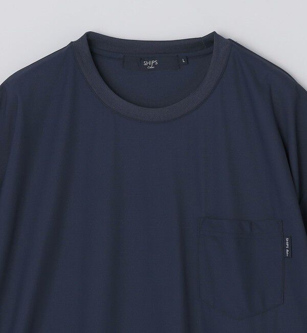 SHIPS Colors 「【WEB限定】SHIPS Colors:〈接触冷感〉カノコ Tシャツ ＆ ショーツ セット◇」|Tシャツ・カットソー|