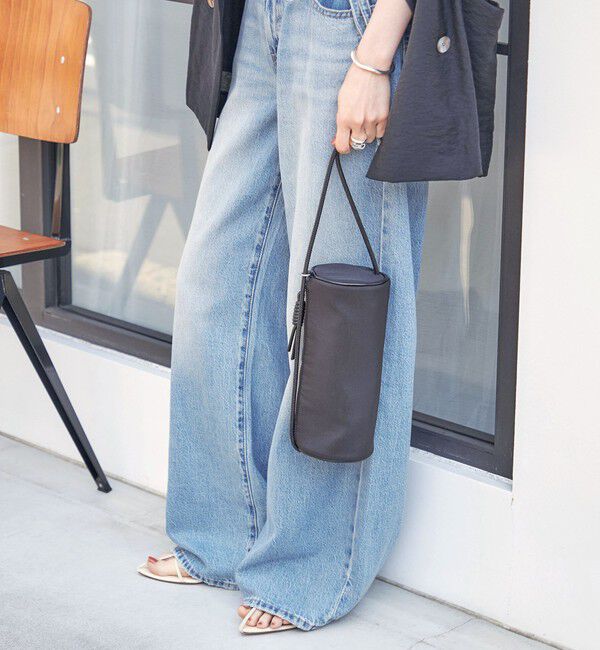 SHIPS for women「【SHIPS別注】&MyuQ: MARU NY」|ショルダー・メッセンジャー|ブラック