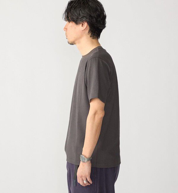 SHIPS「SHIPS:〈MADE IN JAPAN〉リンクス ジャカード Tシャツ」|Tシャツ・カットソー|