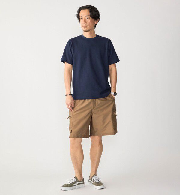 SHIPS「SHIPS:〈MADE IN JAPAN〉リンクス ジャカード Tシャツ」|Tシャツ・カットソー|