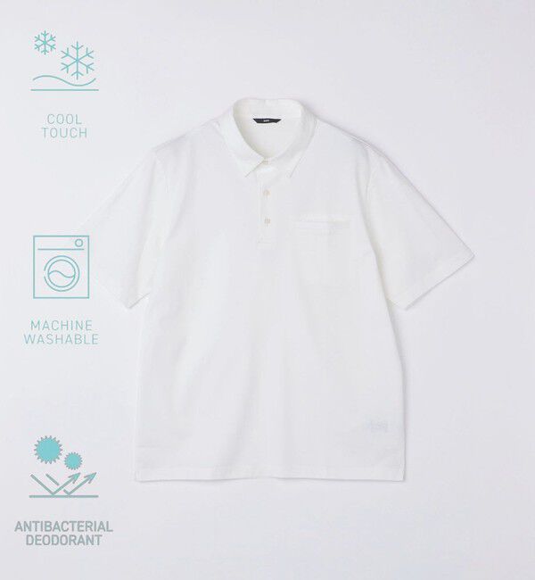 SHIPS「SHIPS:〈接触冷感/洗濯機可能/抗菌防臭〉COOL TOUCH サマー ポロシャツ」|ポロシャツ|